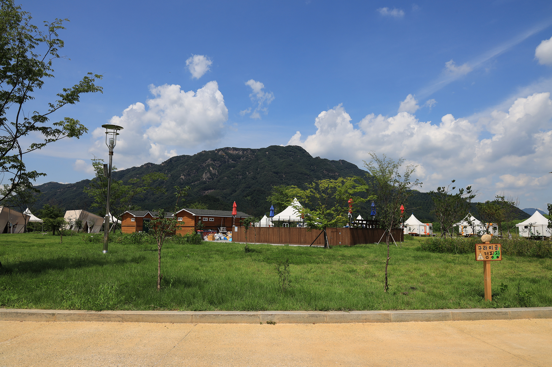 운산리 구라이골 캠핑장