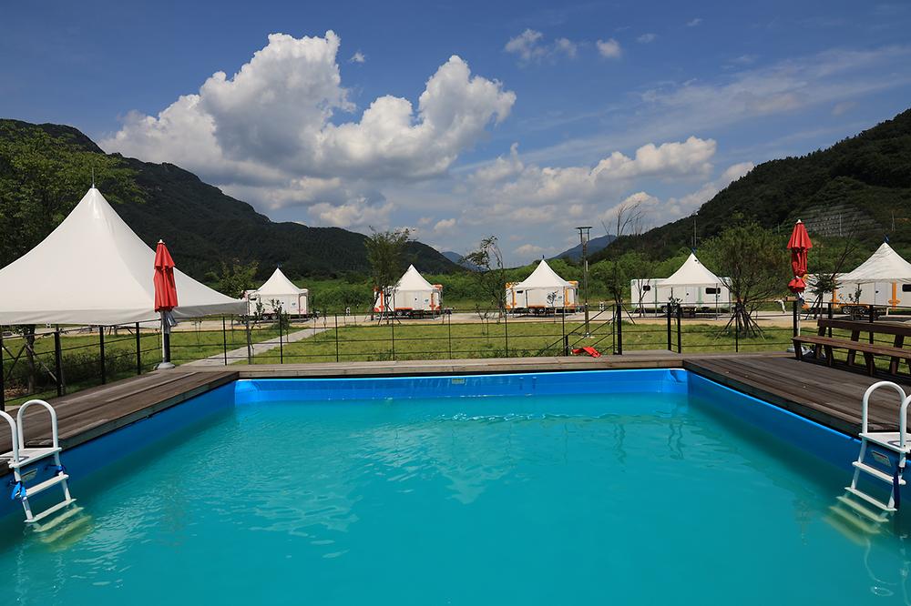 운산리 구라이골 캠핑장