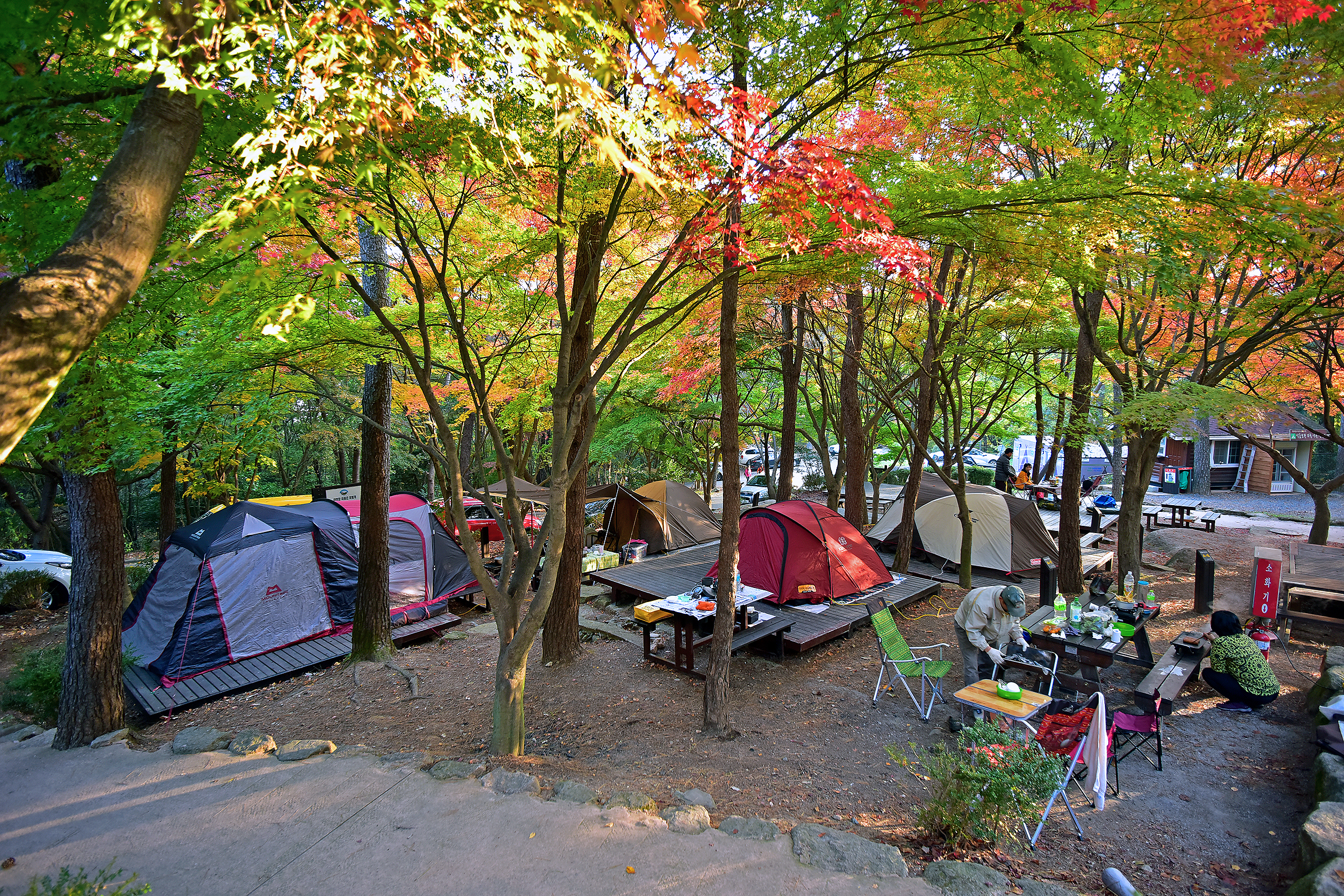 월출산국립공원 천황야영장