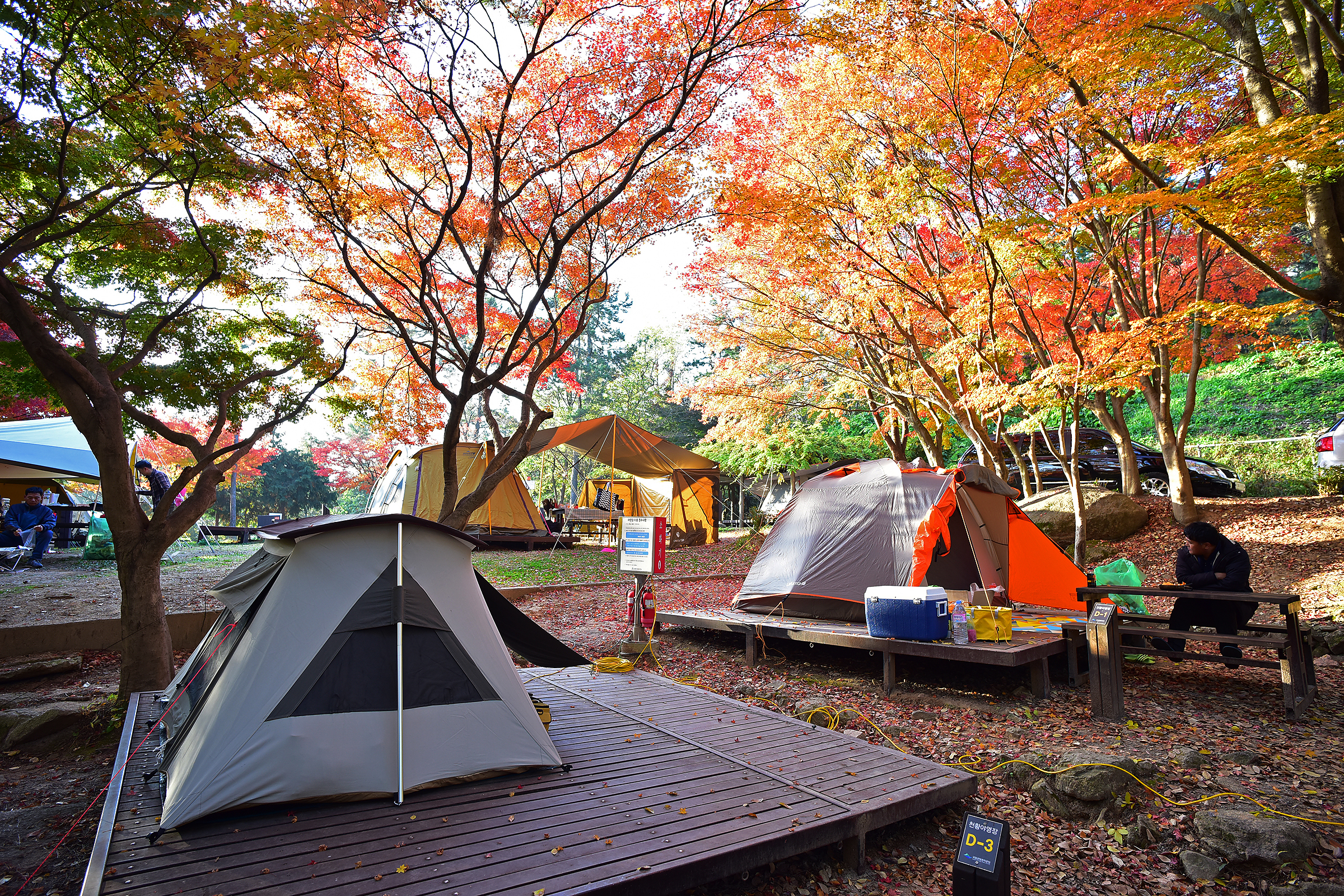 월출산국립공원 천황야영장
