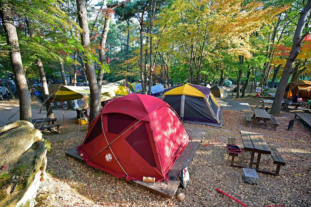 월출산국립공원 천황야영장