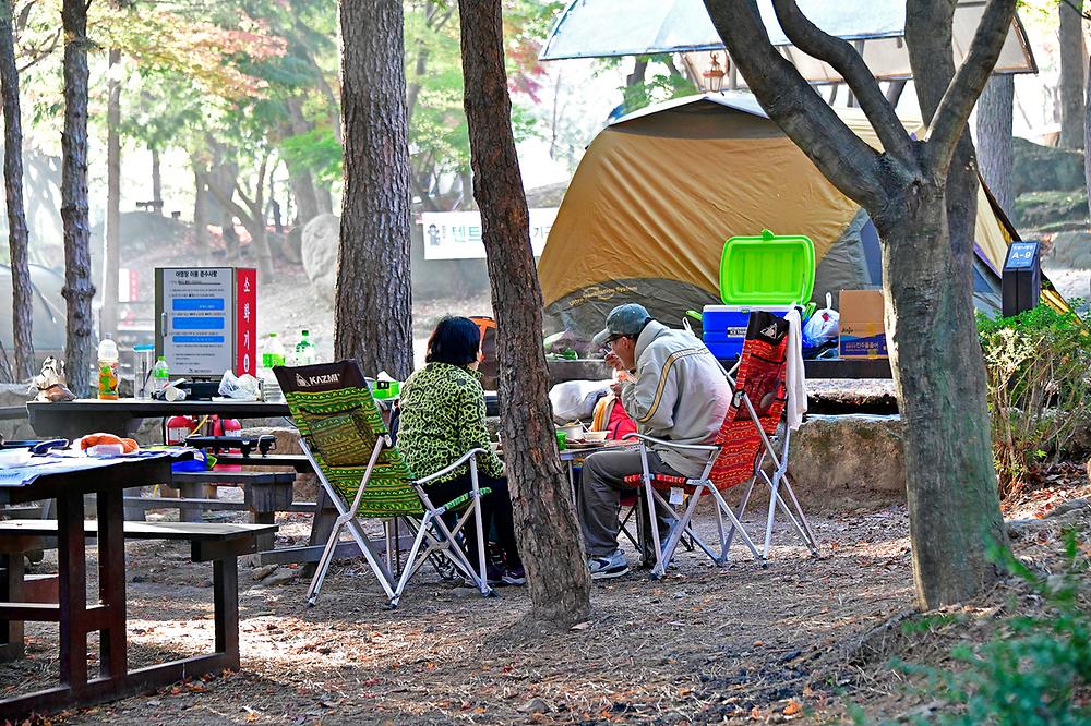 월출산국립공원 천황야영장