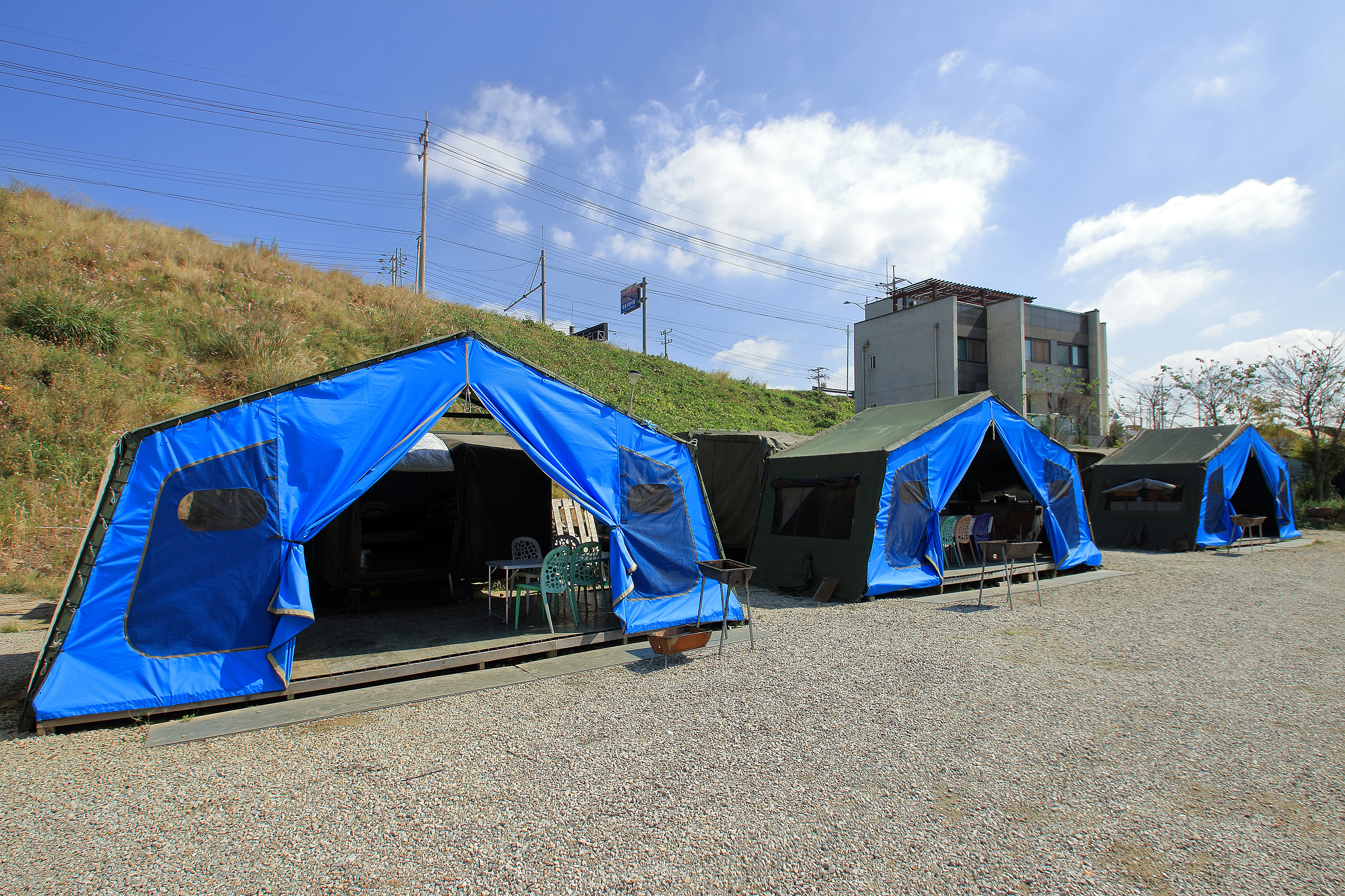 탄도항 노을 캠핑장