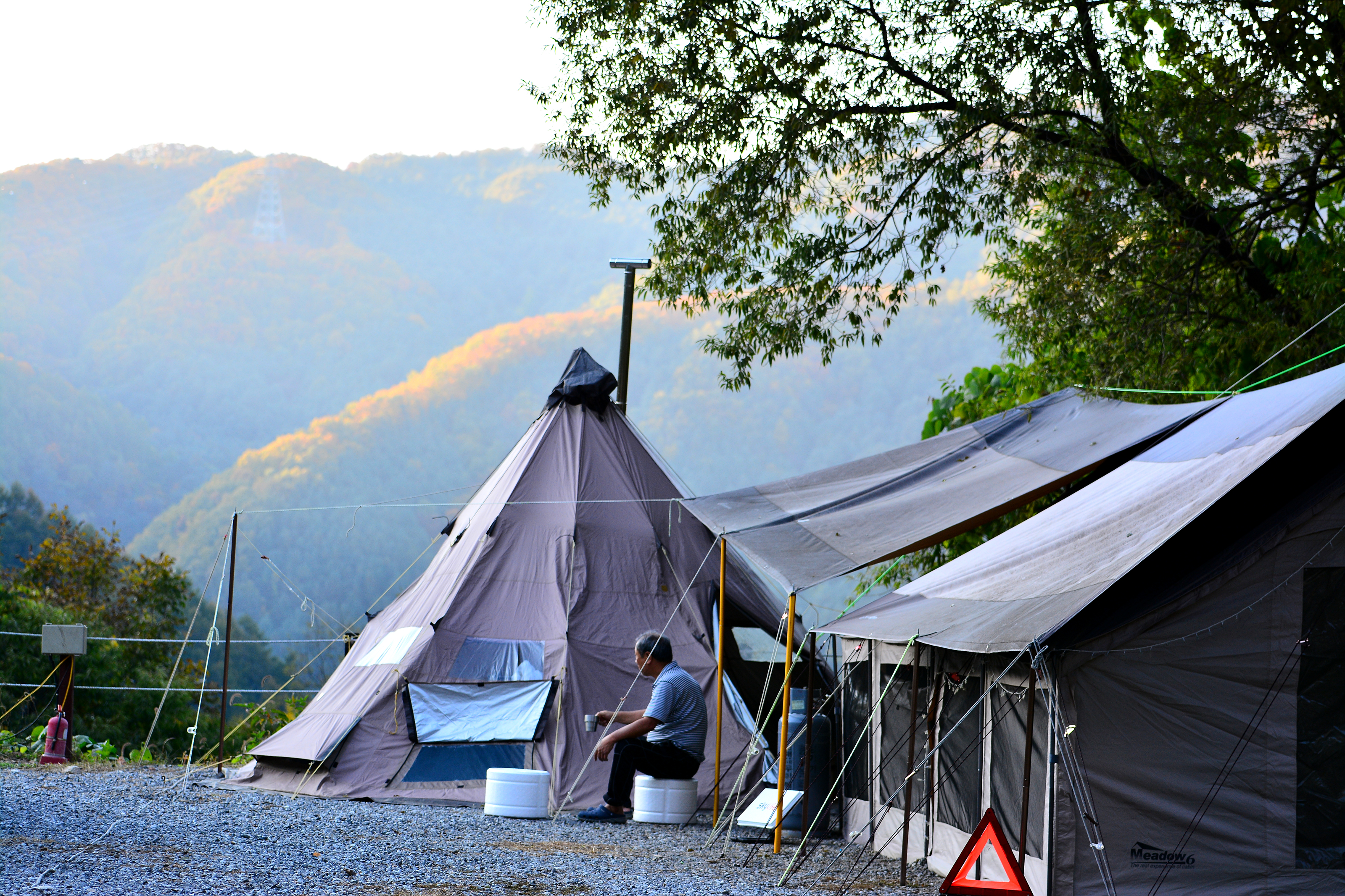산으로간 니모 캠핑장