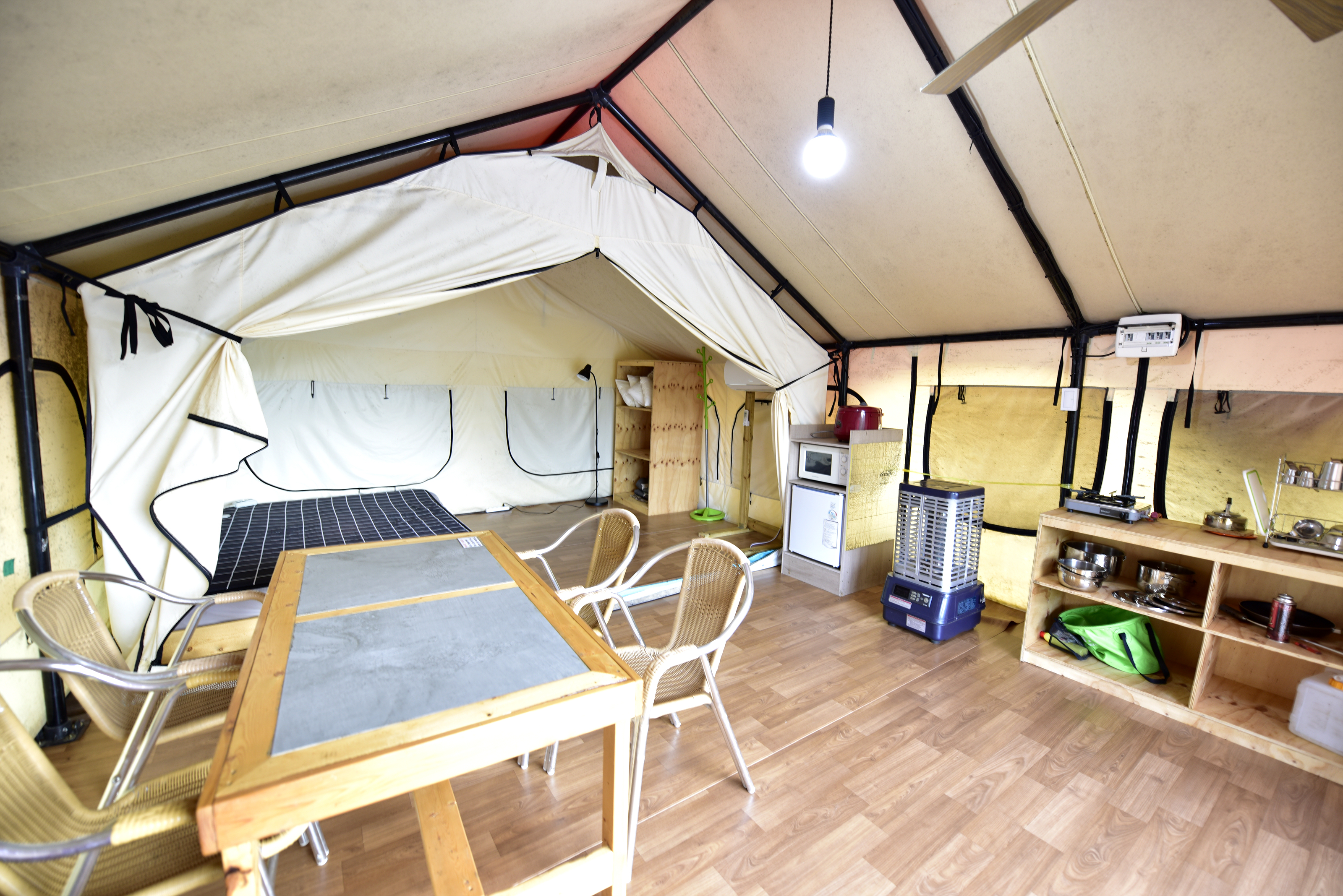 산으로간 니모 캠핑장