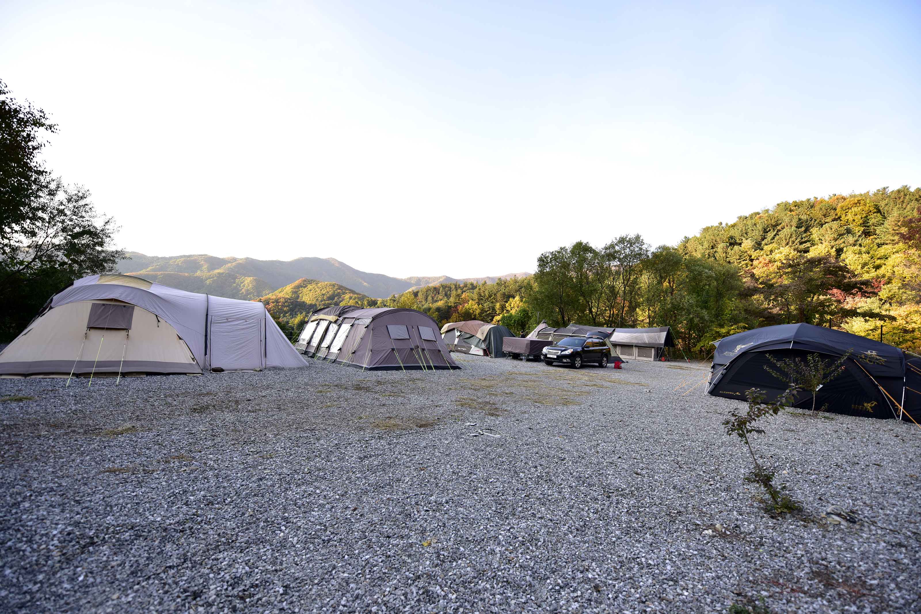 산으로간 니모 캠핑장