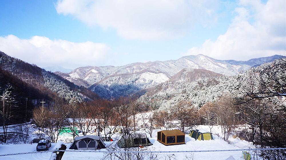 산으로간 니모 캠핑장