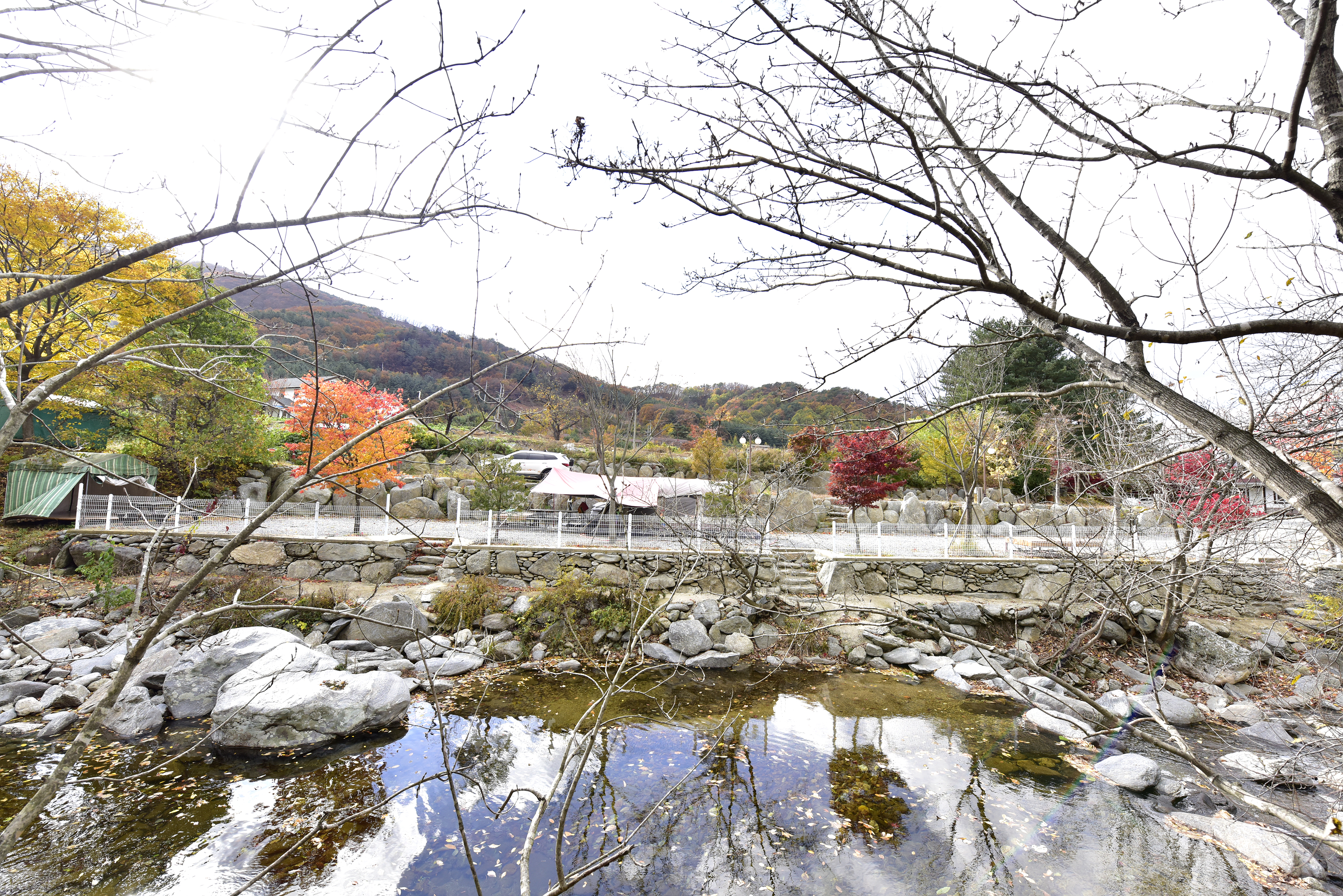 올래 캠핑장, 펜션