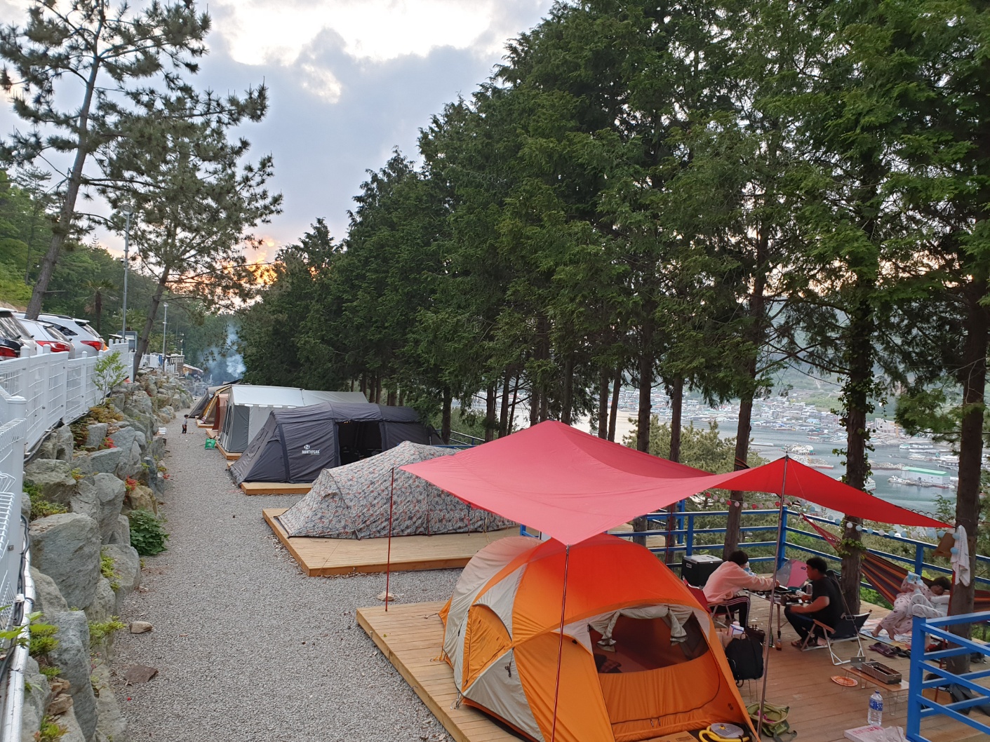 통영 편백숲길관광농원 캠핑장