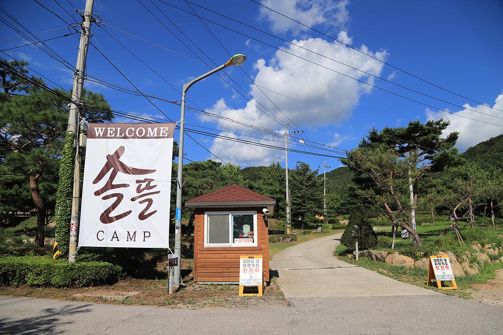 숲속의야영장