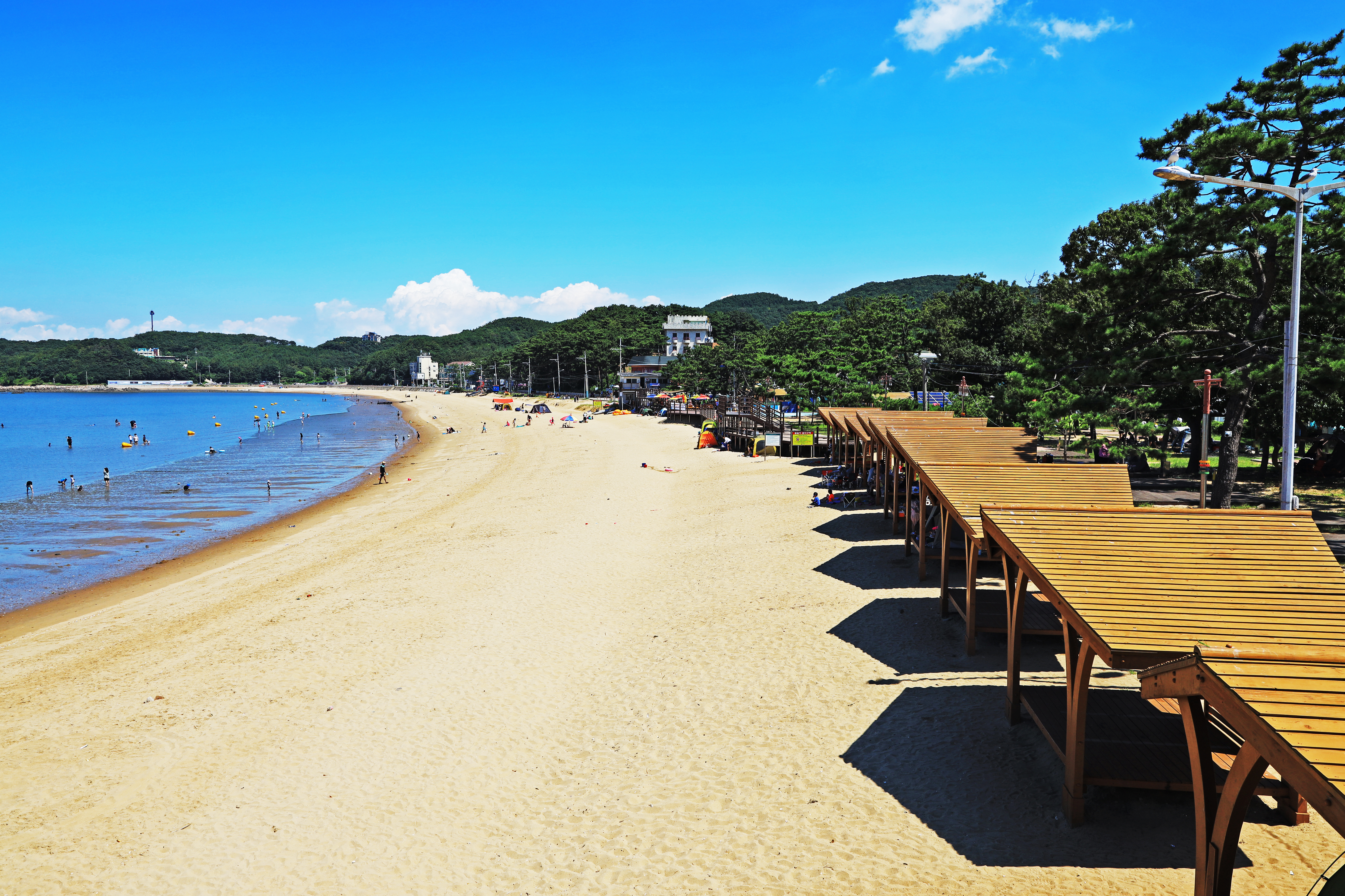 장경리해변 야영장