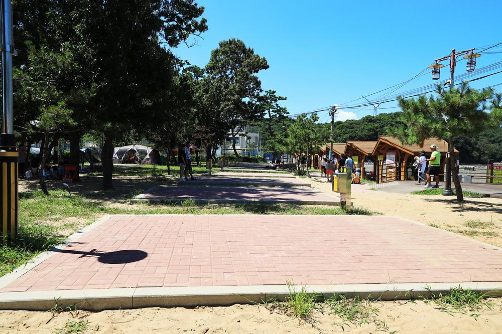 장경리해변 야영장
