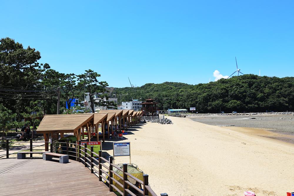 장경리해변 야영장