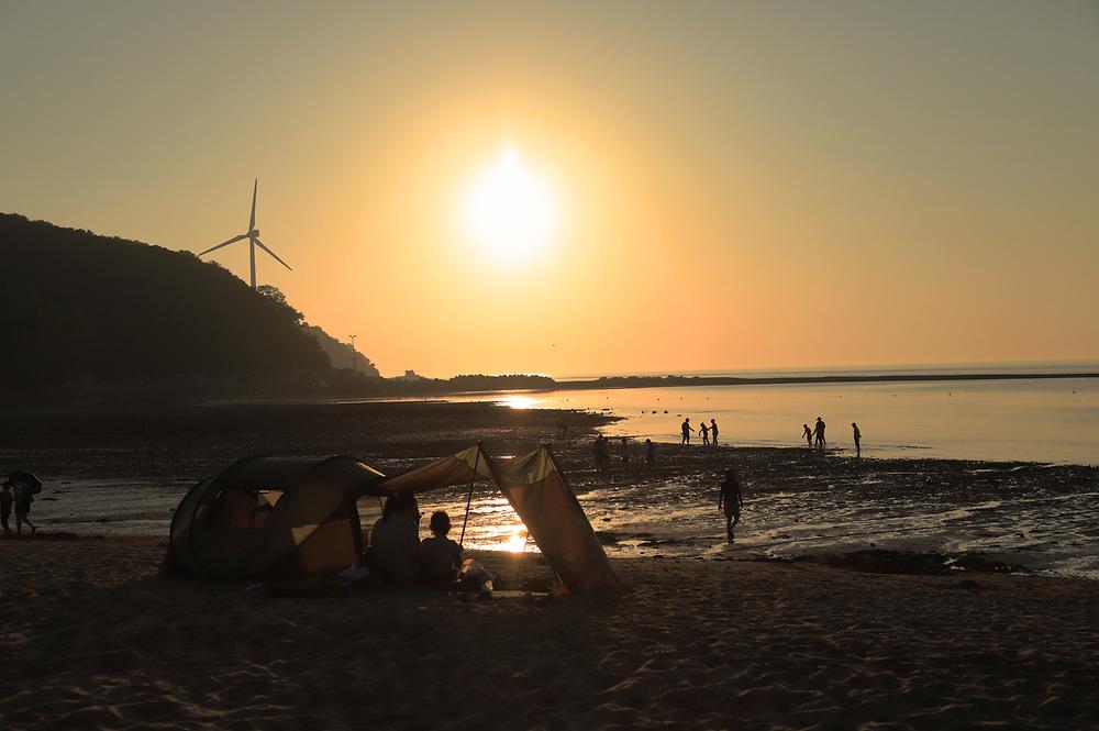 장경리해변 야영장