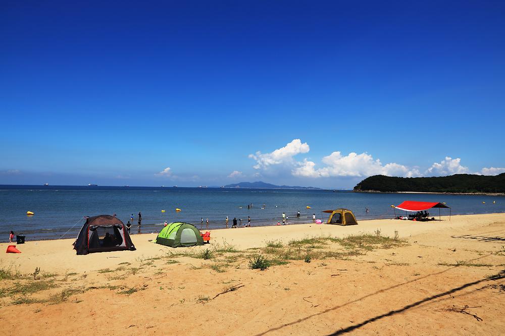 장경리해변 야영장