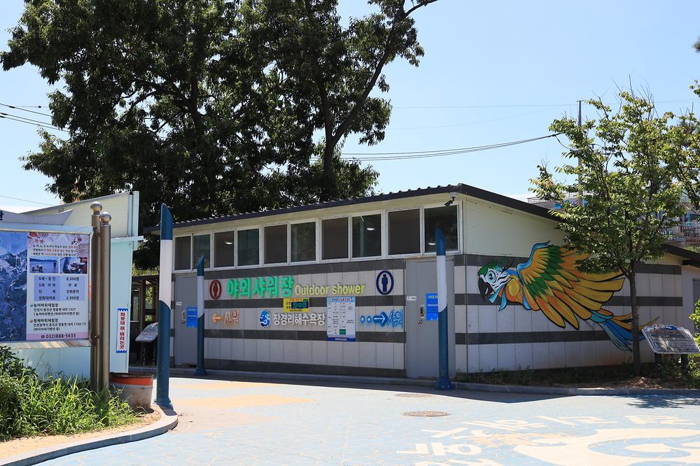 장경리해변 야영장