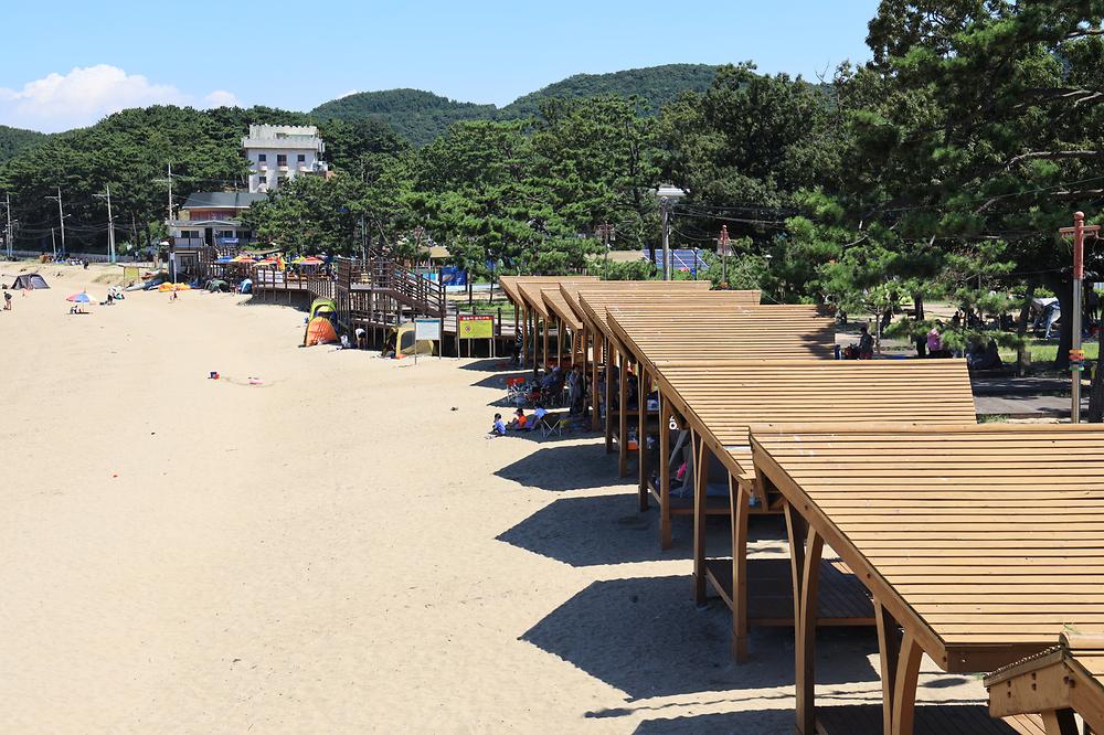 장경리해변 야영장