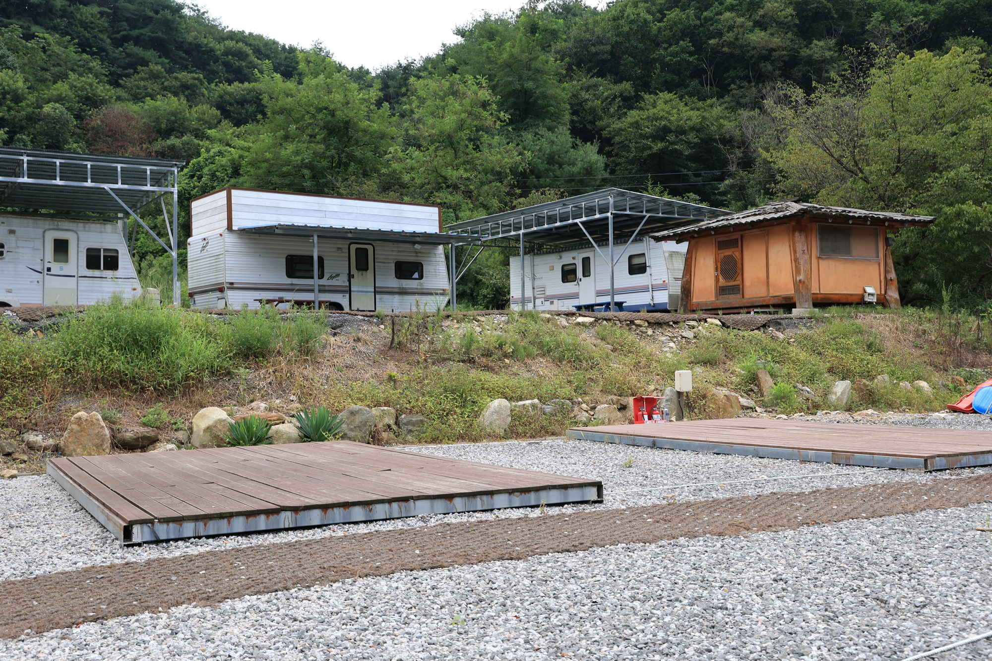 안성운모석캠핑장