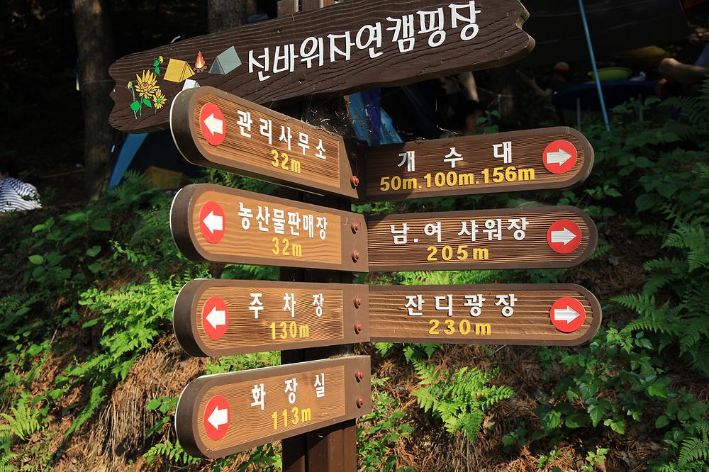 선바위자연캠핑장