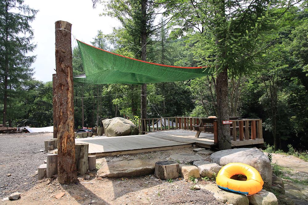 평창 태기산 캠핑장 펜션