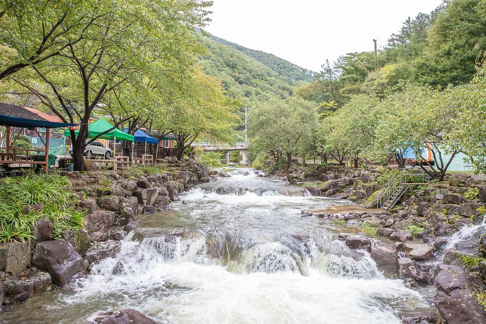 옥수골계곡펜션야영장