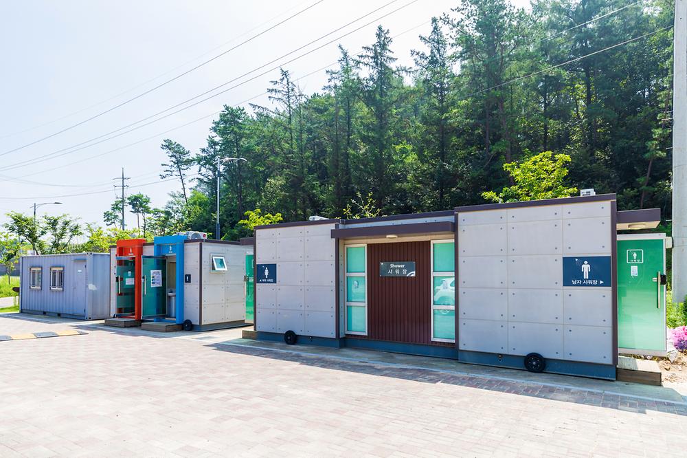 청주시 미래지농촌테마공원 오토캠핑장