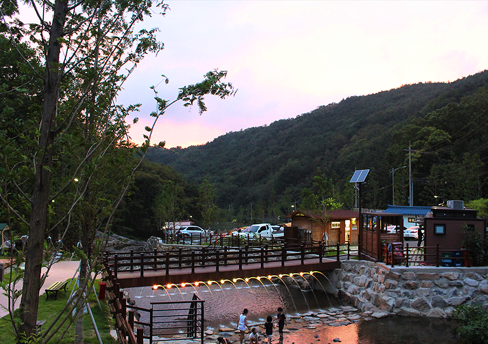 진밭골야영장