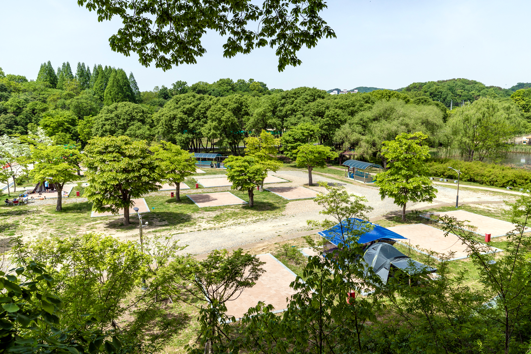 독립기념관 캠핑장