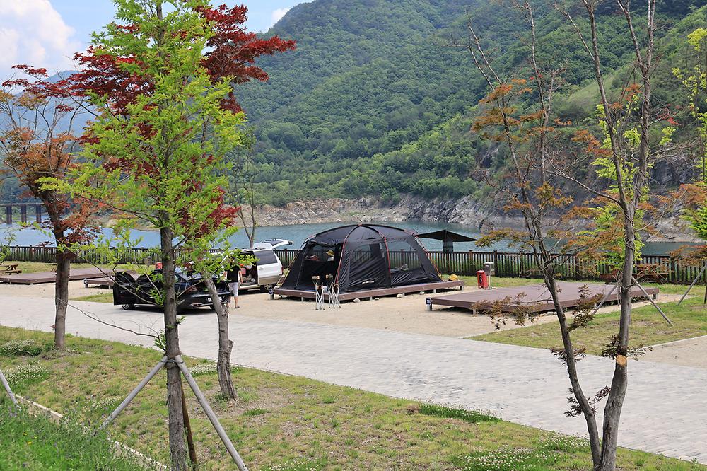 평화의댐 오토캠핑장