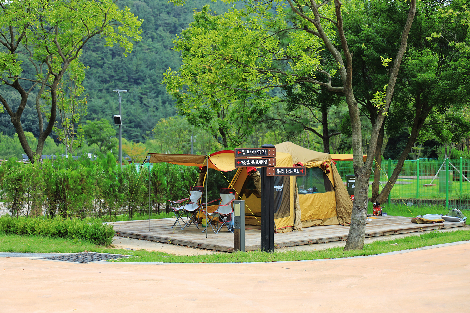 김제 모악산 캠핑파크