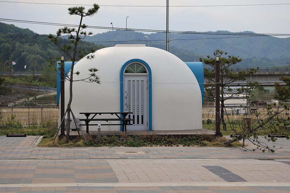 명파 해변 오토캠핑장
