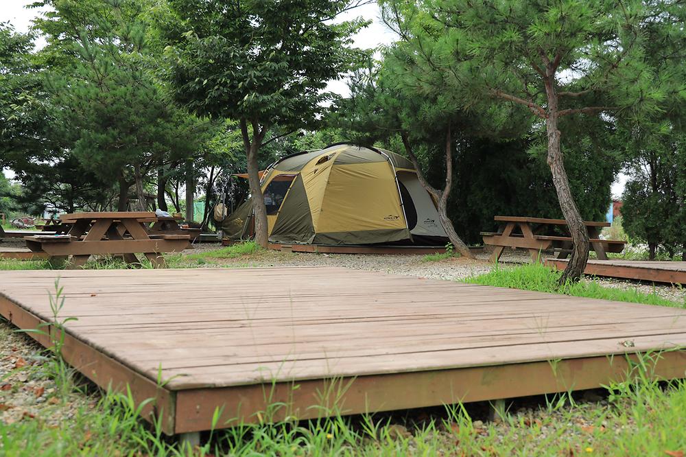 푸른섬 캠핑장