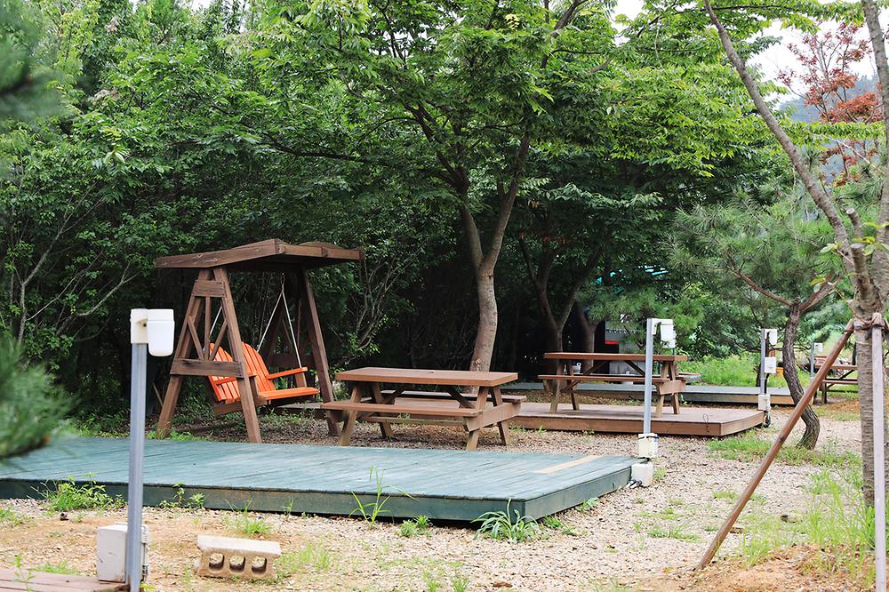 푸른섬 캠핑장