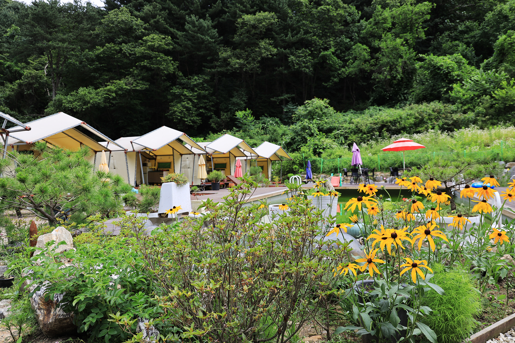 산유리캠핑장