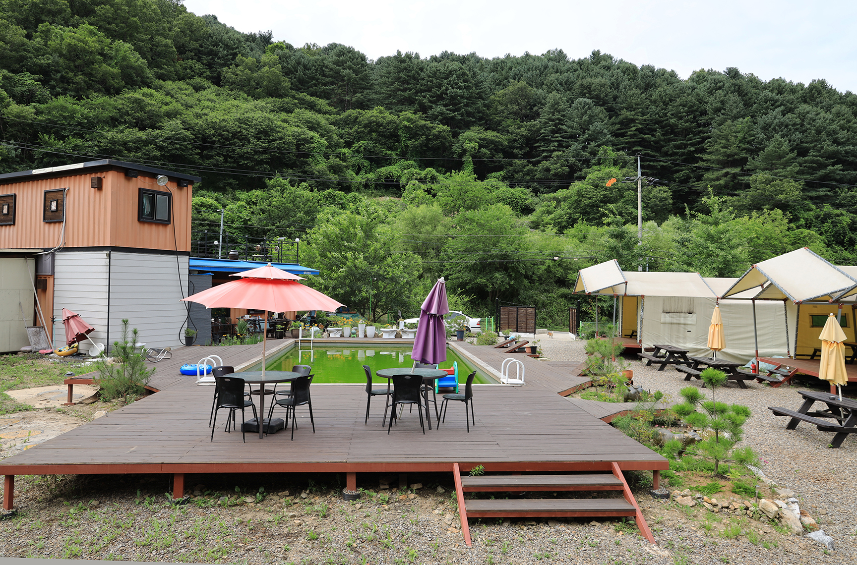 산유리캠핑장