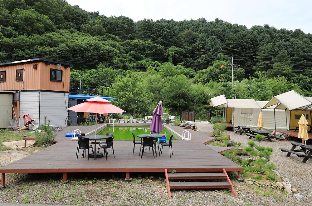 산유리캠핑장