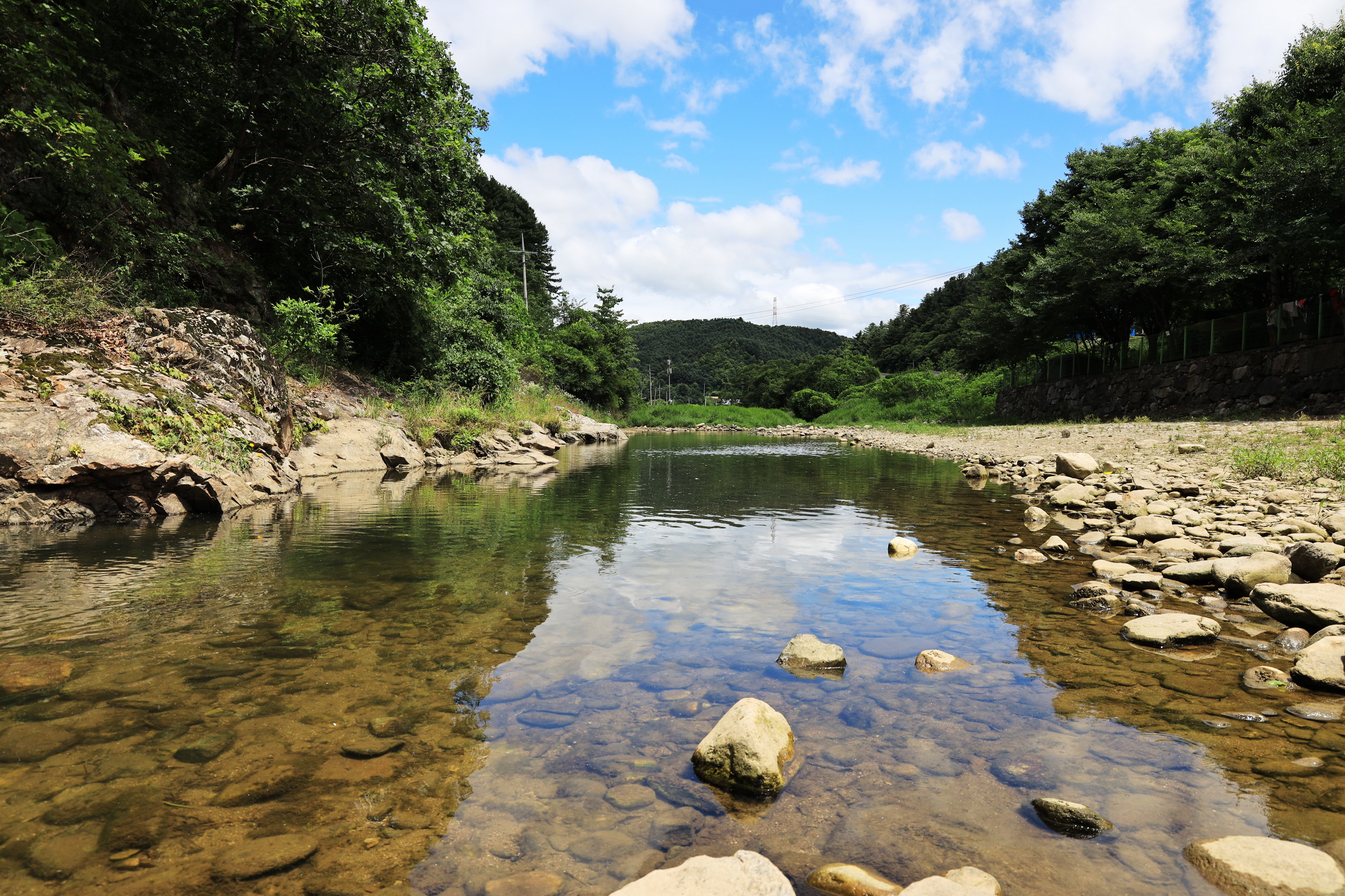 맑은물소리캠핑장