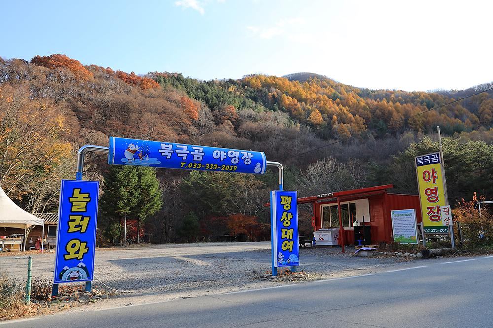 북극곰 야영장