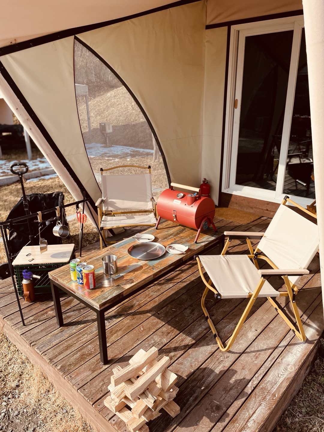 용인 대장금파크 캠핑장