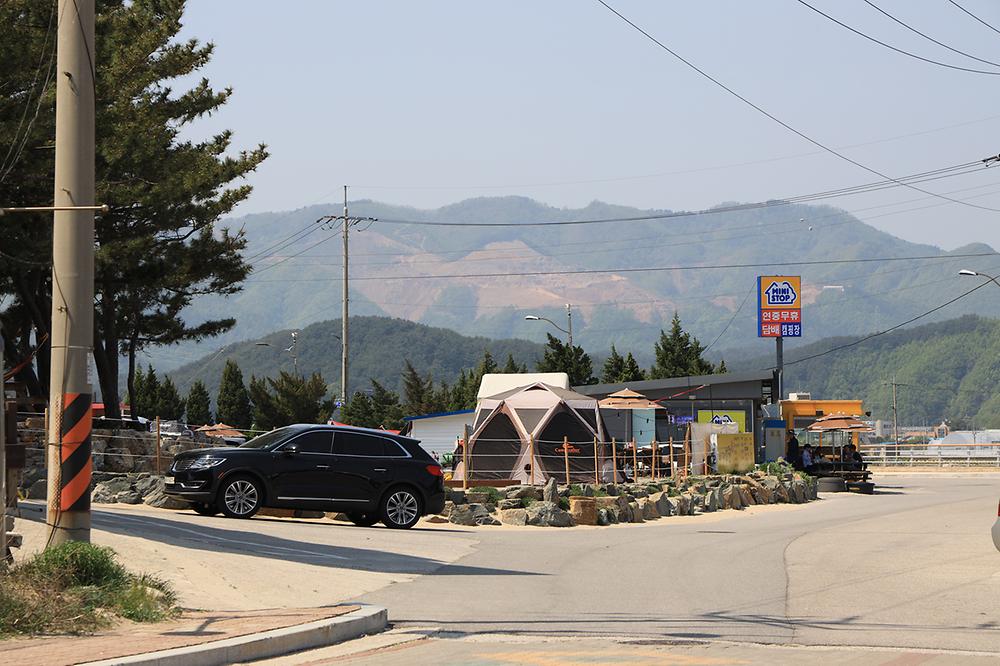 덕산해변 캠핑장