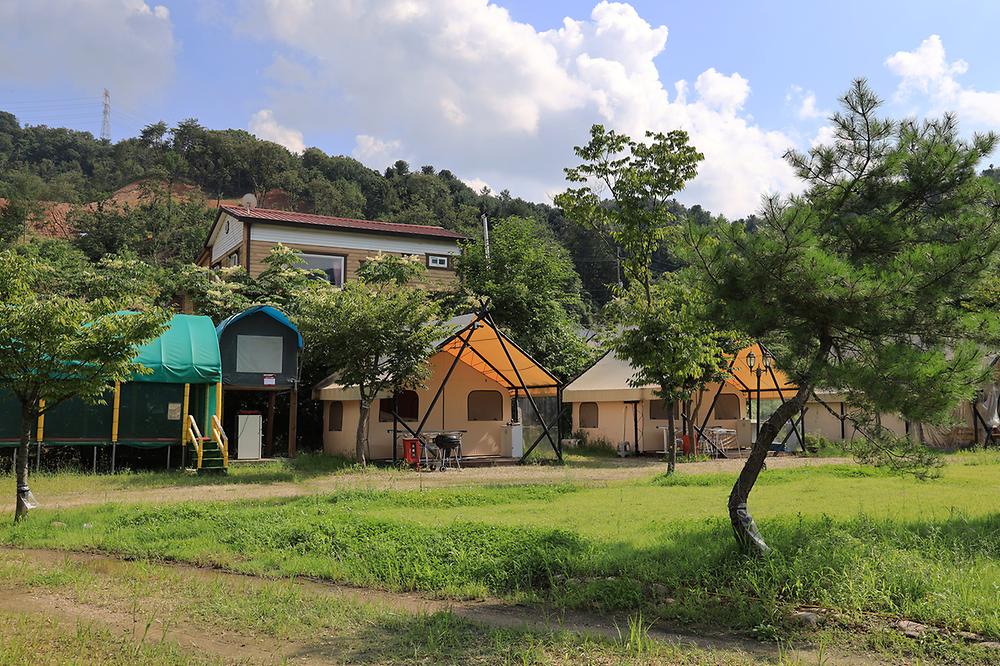 노산팔경 캠핑장