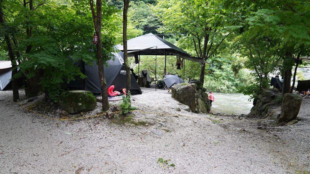 물소리 캠핑장