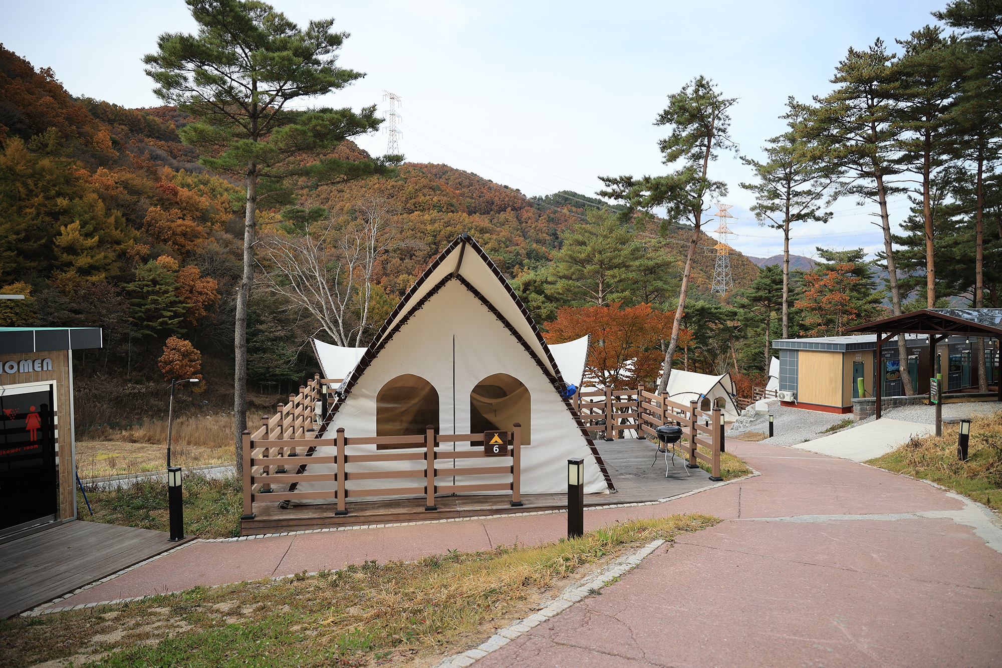 숲속야영장