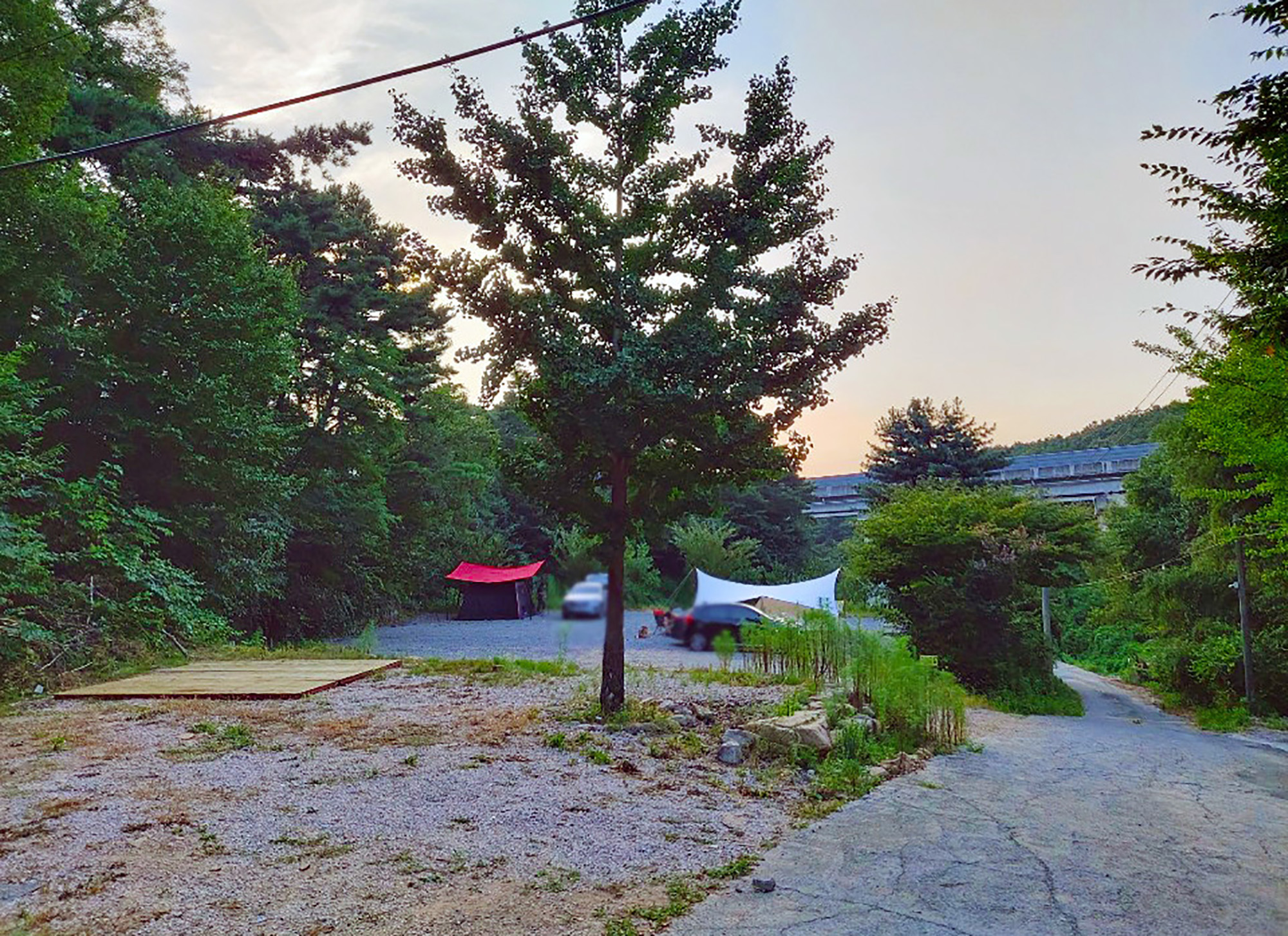 팔공산 야영장