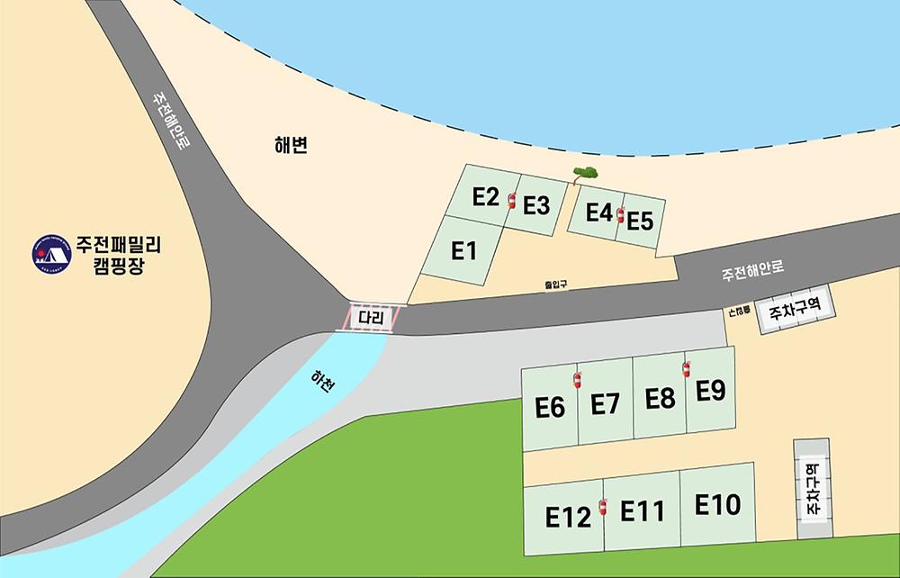 주전패밀리캠핑장