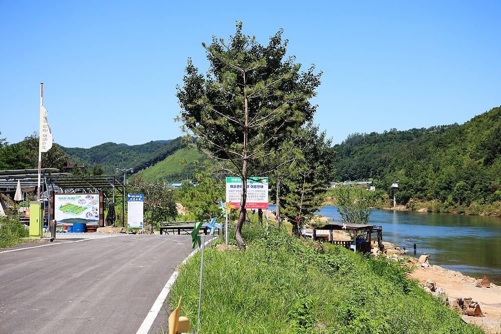 와룡천 캠핑장