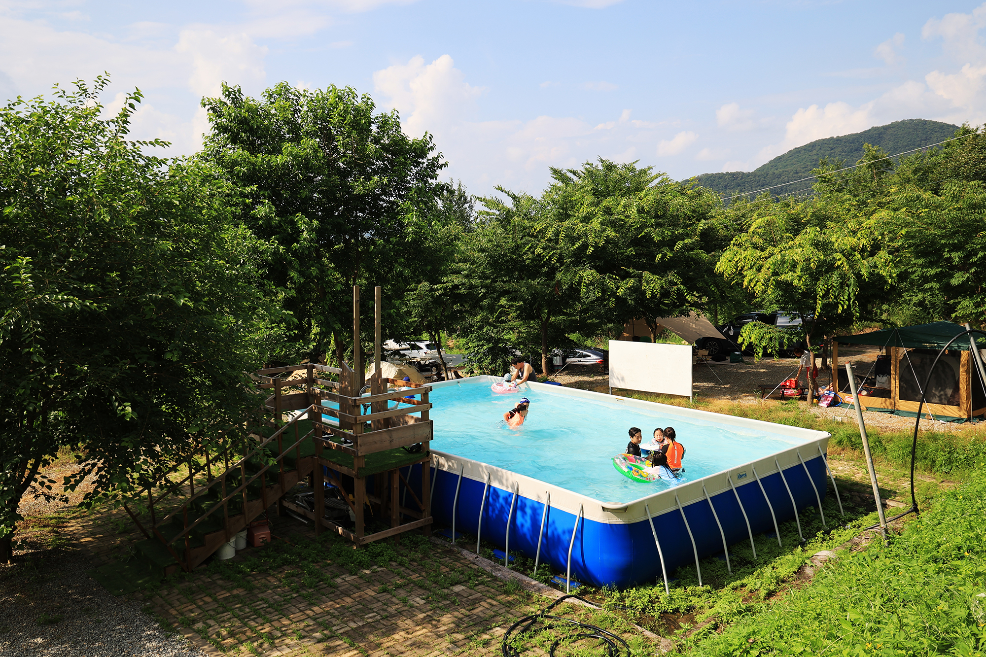 산머루농원캠핑장