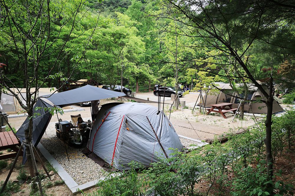 청평사 국민여가 캠핑장