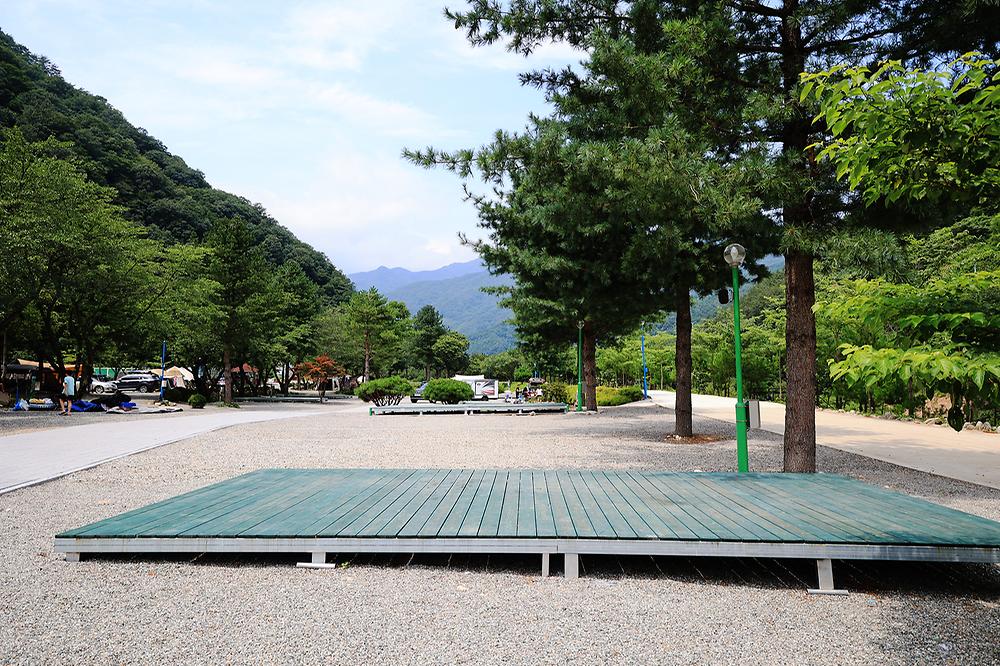 오색허브농원 캠핑장