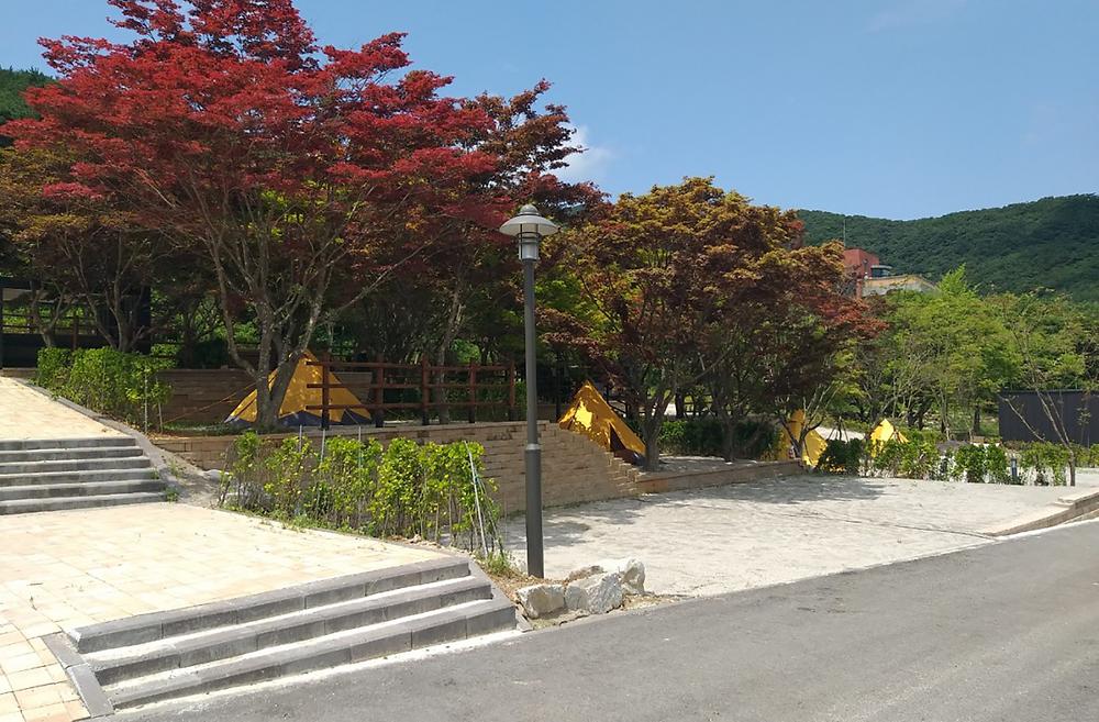 고창군 선운산 국민여가캠핑장